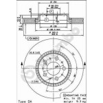 BREMBO Bremsscheibe