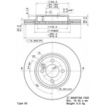 BREMBO Bremsscheibe
