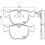 BREMBO Bremsbelagsatz, Scheibenbremse