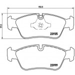 BREMBO Bremsbelagsatz, Scheibenbremse