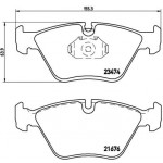 BREMBO Bremsbelagsatz, Scheibenbremse