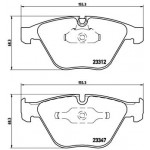 BREMBO Bremsbelagsatz, Scheibenbremse