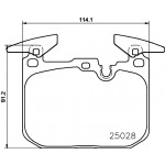 BREMBO Bremsbelagsatz, Scheibenbremse