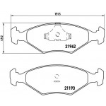 BREMBO Bremsbelagsatz, Scheibenbremse