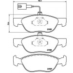 BREMBO Bremsbelagsatz, Scheibenbremse