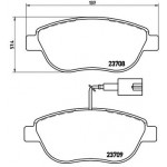 BREMBO Bremsbelagsatz, Scheibenbremse