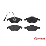 BREMBO Bremsbelagsatz, Scheibenbremse
