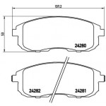 BREMBO Bremsbelagsatz, Scheibenbremse