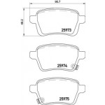 BREMBO Bremsbelagsatz, Scheibenbremse