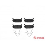 BREMBO Bremsbelagsatz, Scheibenbremse