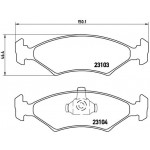 BREMBO Bremsbelagsatz, Scheibenbremse