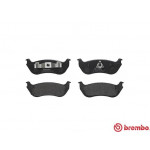 BREMBO Bremsbelagsatz, Scheibenbremse