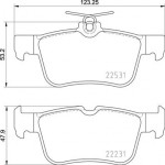 BREMBO Bremsbelagsatz, Scheibenbremse