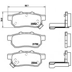 BREMBO Bremsbelagsatz, Scheibenbremse