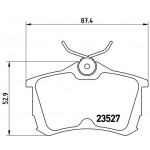 BREMBO Bremsbelagsatz, Scheibenbremse