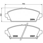 BREMBO Bremsbelagsatz, Scheibenbremse