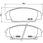 BREMBO Bremsbelagsatz, Scheibenbremse