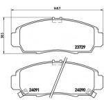 BREMBO Bremsbelagsatz, Scheibenbremse