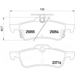 BREMBO Bremsbelagsatz, Scheibenbremse