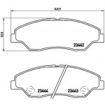 BREMBO Bremsbelagsatz, Scheibenbremse