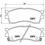 BREMBO Bremsbelagsatz, Scheibenbremse