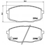 BREMBO Bremsbelagsatz, Scheibenbremse