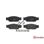 BREMBO Bremsbelagsatz, Scheibenbremse