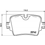 BREMBO Bremsbelagsatz, Scheibenbremse