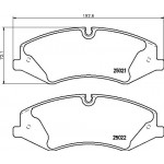 BREMBO Bremsbelagsatz, Scheibenbremse