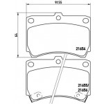 BREMBO Bremsbelagsatz, Scheibenbremse