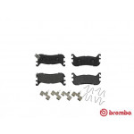 BREMBO Bremsbelagsatz, Scheibenbremse