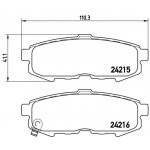 BREMBO Bremsbelagsatz, Scheibenbremse