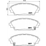 BREMBO Bremsbelagsatz, Scheibenbremse