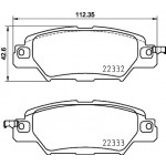 BREMBO Bremsbelagsatz, Scheibenbremse