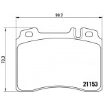 BREMBO Bremsbelagsatz, Scheibenbremse
