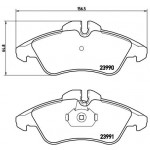 BREMBO Bremsbelagsatz, Scheibenbremse