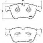 BREMBO Bremsbelagsatz, Scheibenbremse