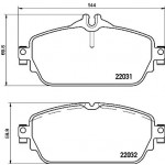 BREMBO Bremsbelagsatz, Scheibenbremse