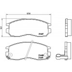 BREMBO Bremsbelagsatz, Scheibenbremse