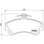 BREMBO Bremsbelagsatz, Scheibenbremse