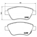 BREMBO Bremsbelagsatz, Scheibenbremse