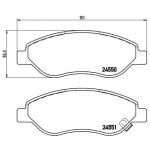 BREMBO Bremsbelagsatz, Scheibenbremse