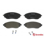 BREMBO Bremsbelagsatz, Scheibenbremse