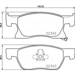 BREMBO Bremsbelagsatz, Scheibenbremse