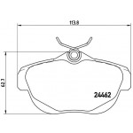 BREMBO Bremsbelagsatz, Scheibenbremse