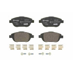BREMBO Bremsbelagsatz, Scheibenbremse