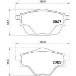 BREMBO Bremsbelagsatz, Scheibenbremse