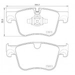 BREMBO Bremsbelagsatz, Scheibenbremse