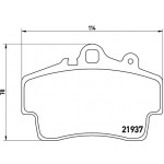 BREMBO Bremsbelagsatz, Scheibenbremse