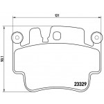 BREMBO Bremsbelagsatz, Scheibenbremse